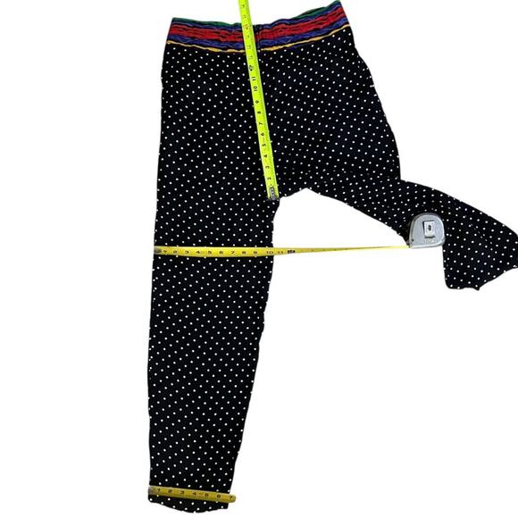 Vintage 80s Set Medium Blazer Pant Set Polka Dot Medium Rainbow Jacket Boho USA - Picture 12 of 16